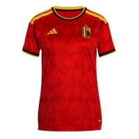 Camiseta Bélgica Primera Equipación Replica Mundial 2026 para mujer mangas cortas